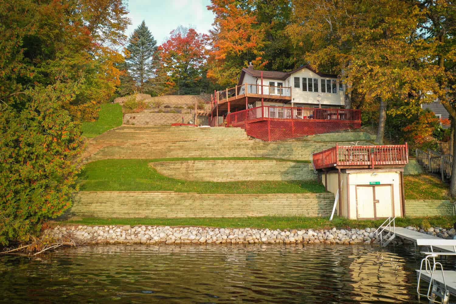Envirolok retaining wall system Oshkosh, WI 